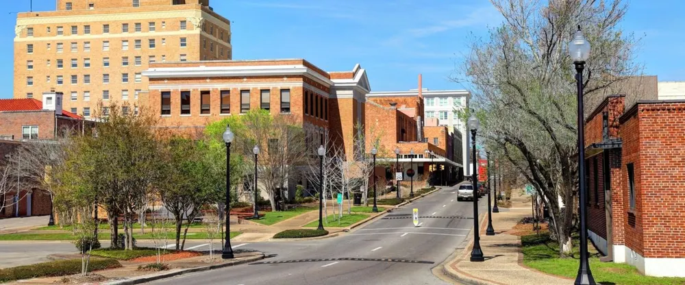 Downtown Hattiesburg, Mississippi streetscape